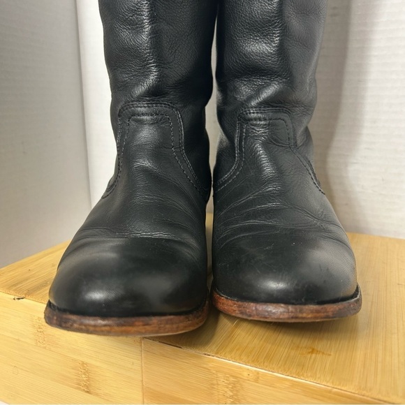 Frye Black riding Boots women’s size 7 - Picture 6 of 13